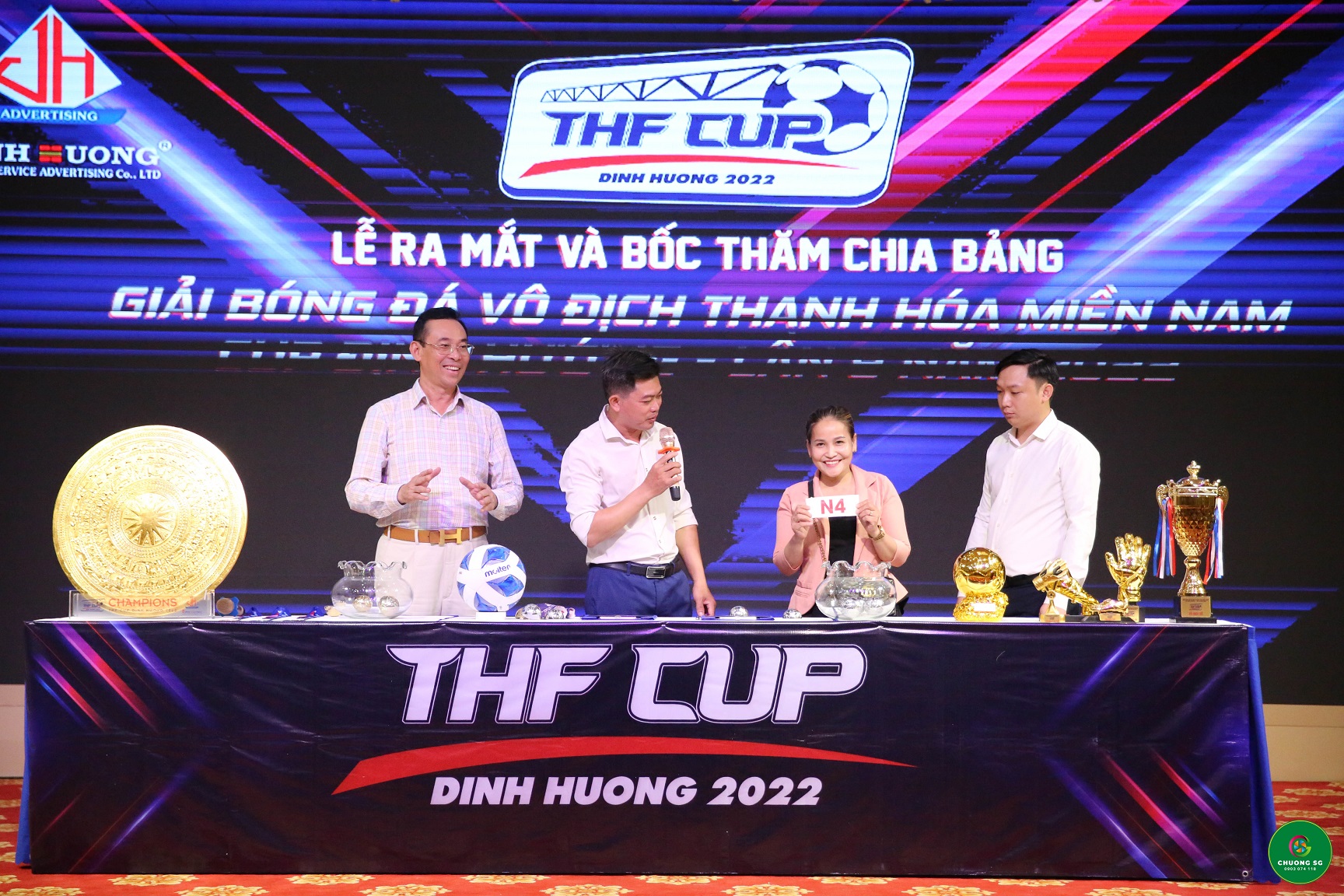 Kết quả bốc thăm Giải Bóng đá Vô địch Thanh Hóa Miền Nam năm 2022 